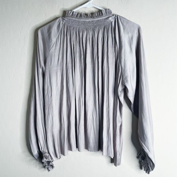 Ulla Johnson Rosamund Gray Top - Picture 3 of 6